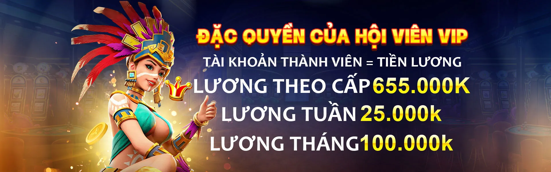 Chương trình VIP độc quyền 13win okvip